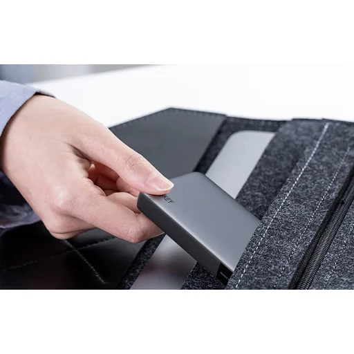 Powerbank Aukey PB-Y42, 20000mAh, 30W PD (fekete) - 8