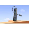 Orico PW7U USB-A - 7x USB-A 3.0 Hub Adapter (fekete) - 2
