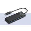 Orico Hub 4in1 USB A3.0x4 (fekete) adapter thumbnail