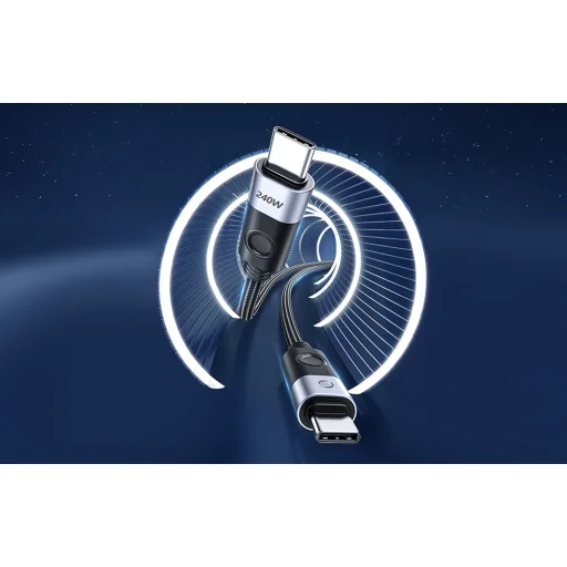 Orico Töltőkábel 240W USB-C to C 1,5 m - 2