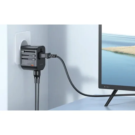 Universal wall charger Mcdodo EU/US/AU/UK CP-3471, PD 20W (fekete) - 3