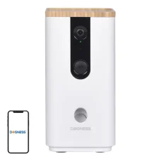 T03 Dogness okos snack adagoló kamerával (Fehér)