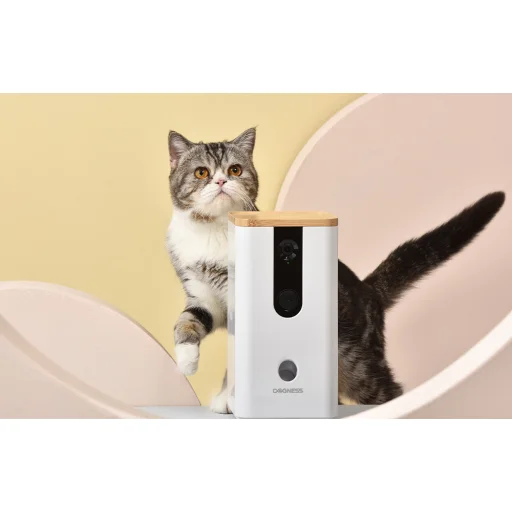 T03 Dogness okos snack adagoló kamerával (Fehér) - 3