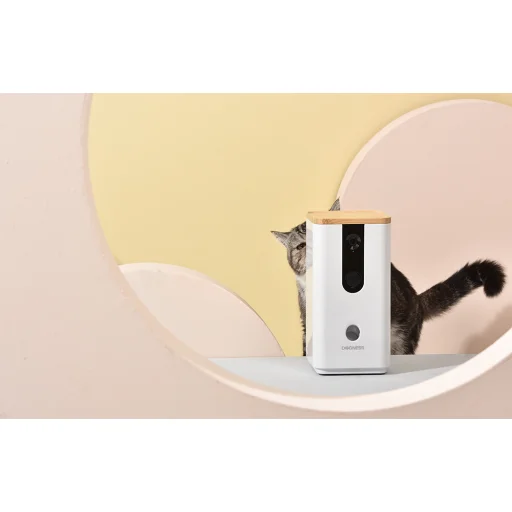 T03 Dogness okos snack adagoló kamerával (Fehér) - 8