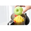 AMZCHEF SJ-036-SV lassú gyümölcscentrifuga (ezüst) - 5