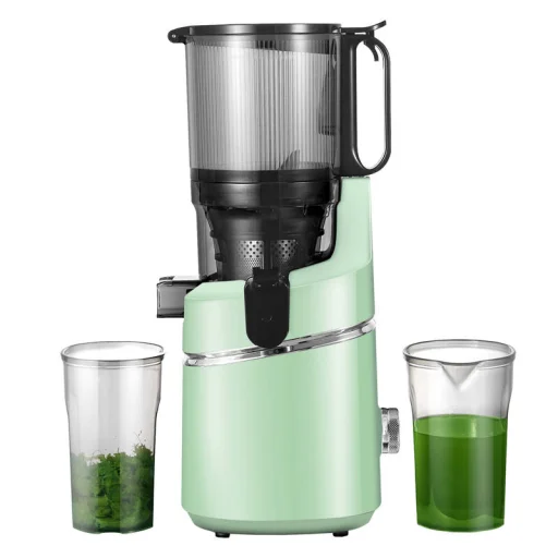 AMZCHEF SJ-036-GN lassú gyümölcscentrifuga (zöld) - 1