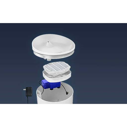 Dogness 1L kutya és macska itató (fehér) - 9