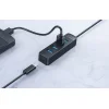 Orico Hub USB-A to 4xUSB-A 3.0 - fekete - 3