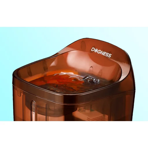 Dogness D01 2l itatókút kisállatoknak (barna) - 5