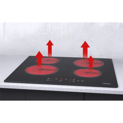 Főzőlap IsEasy T4-04 négyzónás - 5