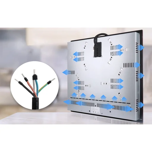 Főzőlap IsEasy T4-04 négyzónás - 6