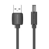 Tápellátás kábel USB 2.0 to DC 5.5mm csatlakozó 5V Vention CEYBD 0,5m (fekete) - 2