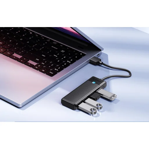 Orico Hub USB-A to 4xUSB-A 3.0 - fekete - 4