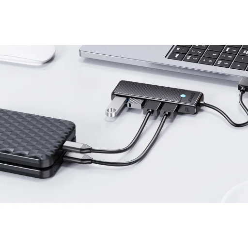 Orico Hub USB-A to 4xUSB-A 3.0 - fekete - 5