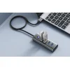 Orico Hub USB-A 4xUSB-A 3.0 adapter - szürke thumbnail