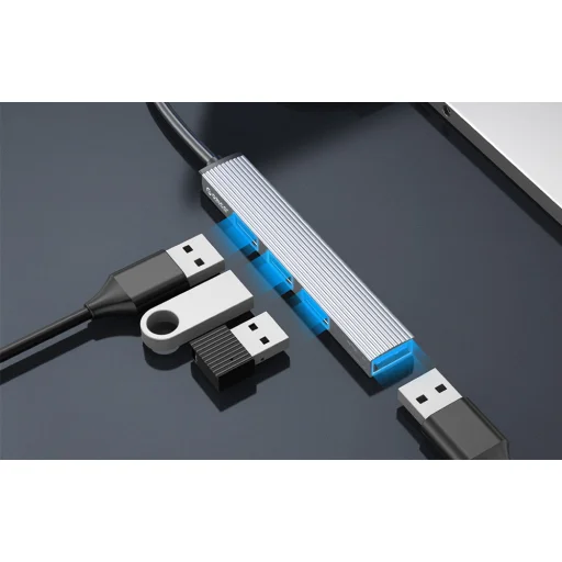 Orico USB 3.0 hub AH-A13-GY-EP-IP - 3