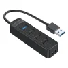 Orico USB-A - USB-A 3.0 + 3xUSB-A 2.0 Hub Adapter - fekete thumbnail