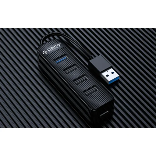 Orico USB-A - USB-A 3.0 + 3xUSB-A 2.0 Hub Adapter - fekete - 2