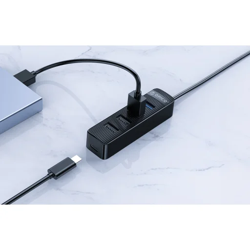 Orico USB-A - USB-A 3.0 + 3xUSB-A 2.0 Hub Adapter - fekete - 4