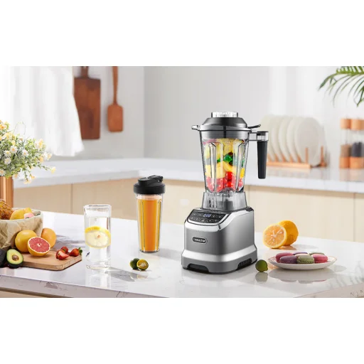 AMZCHEF ZM5003-GA csészés turmixgép (Szürke) - 4