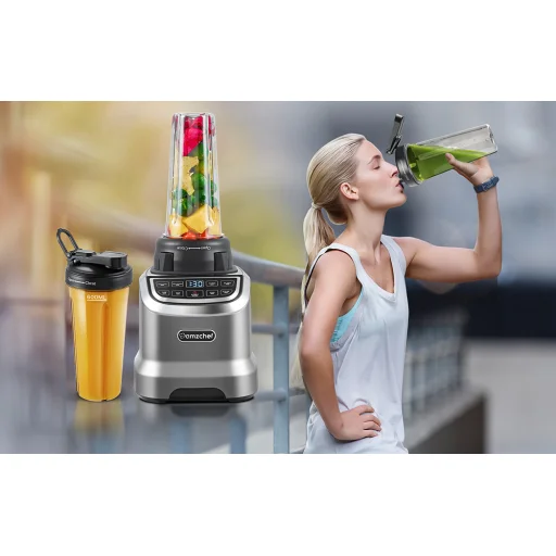 AMZCHEF ZM5003-GA csészés turmixgép (Szürke) - 5