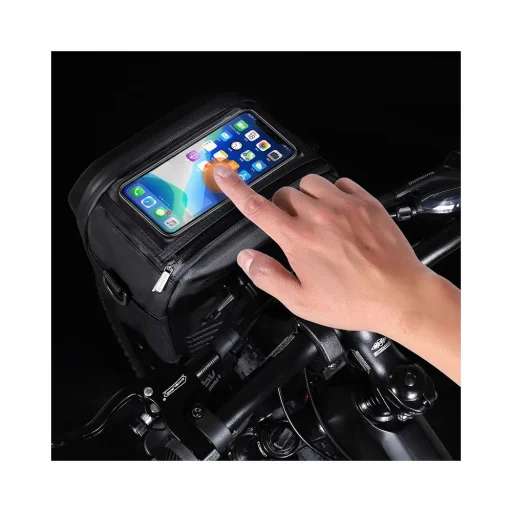 WILDMAN utazó táska kormányra cipzárral WILDMAN GS9 3L fekete - 11