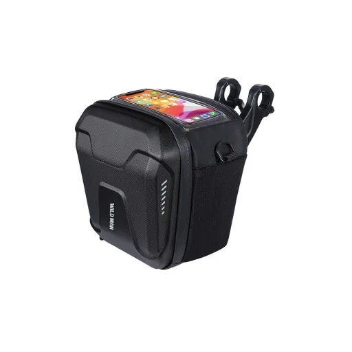 WILDMAN utazó táska kormányra cipzárral WILDMAN GS9 3L fekete - 12