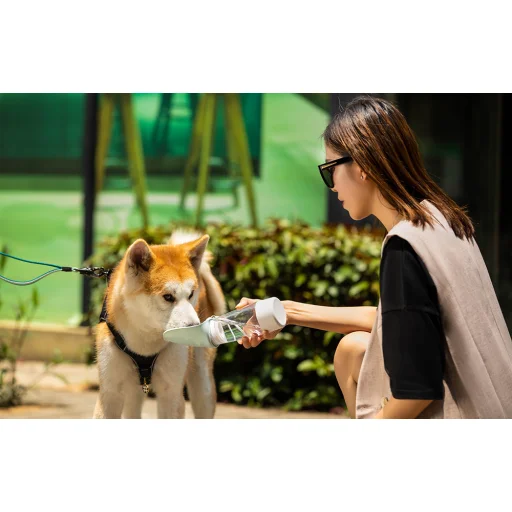 Travel Bottle + Storage Box 2in1 Dogness D10 438 ml (Kék) - 6