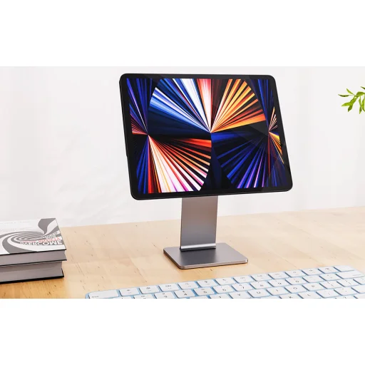 INVZI Mag Free Magnetic Stand for iPad Pro 12" (Gray) - 2