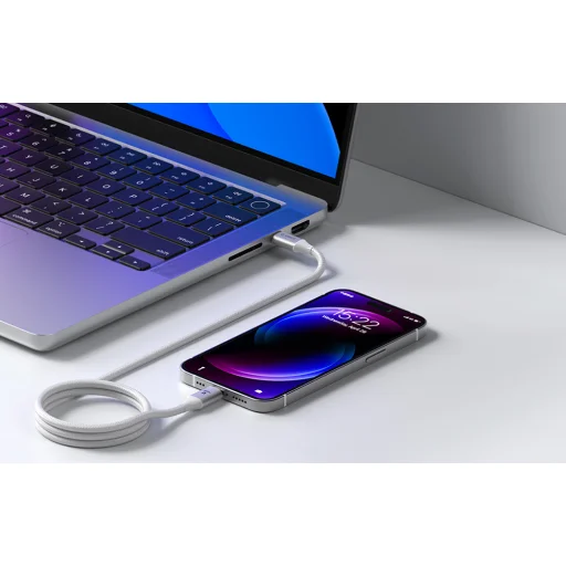Orico Töltőkábel 100W USB-C to C - fehér - 2