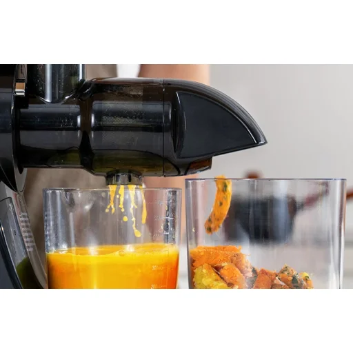  AMZCHEF Lassú Gyümölcsprés ZM1501-FK-FK (Fekete) - 5