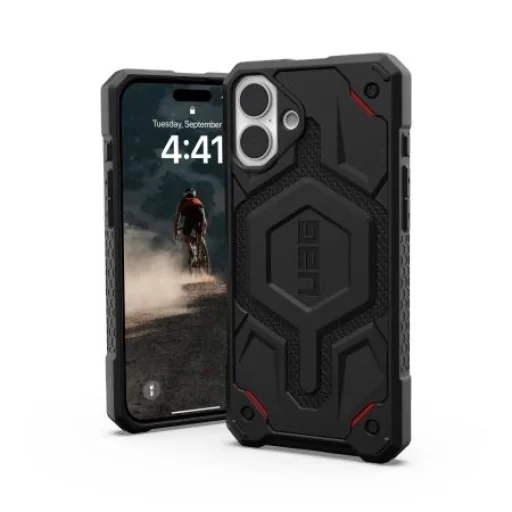 UAG Monarch Pro tok MagSafe kompatibilitással iPhone 16 Plus-hoz - Fekete - 3