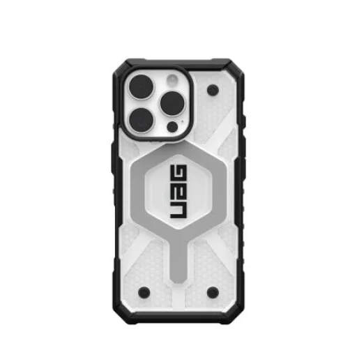 UAG Pathfinder átlátszó Magsafe tok iPhone 16 Pro - Fehér tok - 1