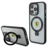 Ferrari FEHMP15XUSCAH iPhone 15 Pro Max 6.7" átlátszó keménytok gyűrűs állvánnyal 2023 Kollekció MagSafe tok thumbnail