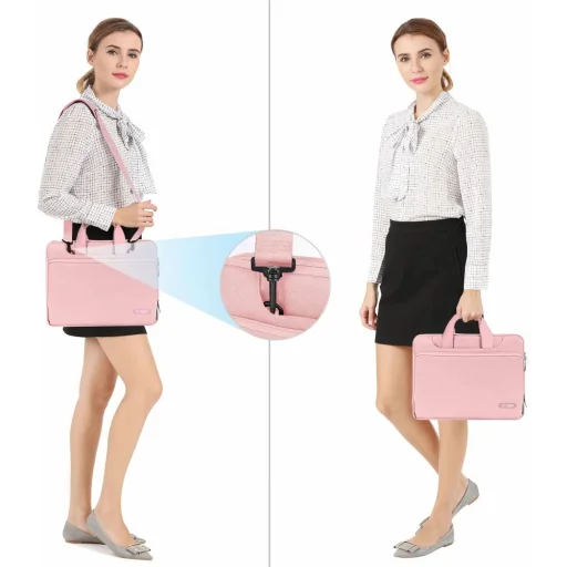 Tech-Protect Pocket Bag Laptop 15-16 Rózsaszín tok - 6