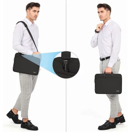 Tech-protect Zsebtáska Laptop 13-14 Fekete - 6