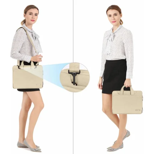 Tech-protect Zsebbag Laptop 15-16 Homokszínű Tok - 6