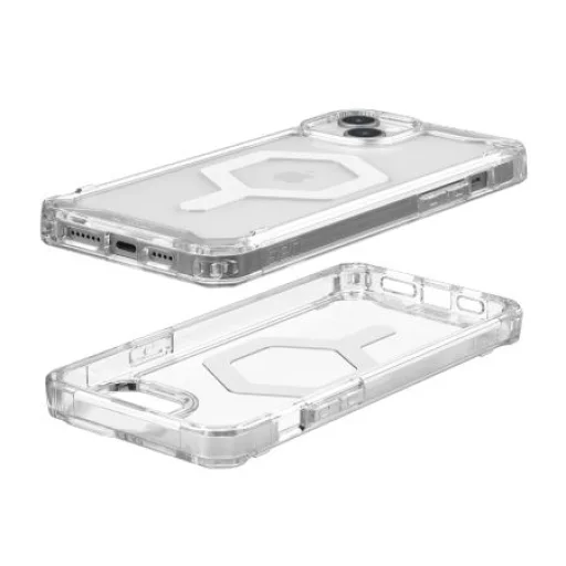 UAG Plyo MagSafe tok iPhone 15 Plus - átlátszó és fehér tok - 3
