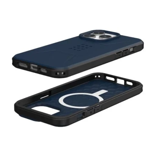 UAG Civilian MagSafe tok iPhone 15 Pro Max - sötétkék tok - 3
