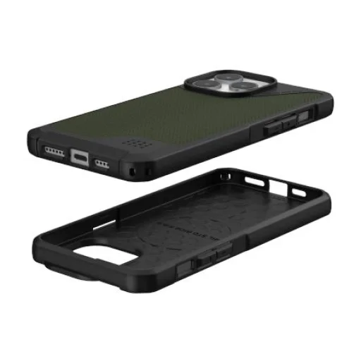 UAG Metropolis LT MagSafe tok iPhone 15 Pro Max - zöld Kevlar tok - 3