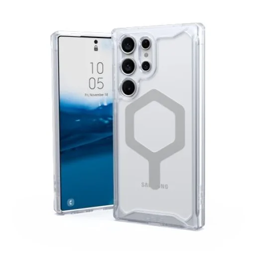 UAG Plyo Pro tok Samsung Galaxy S23 Ultra 5G-hez beépített mágneses modullal - átlátszó - 2