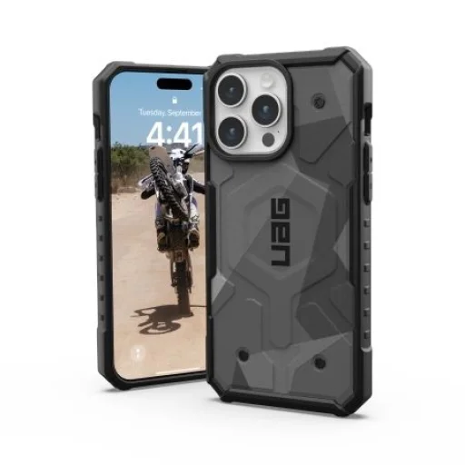 UAG Pathfinder MagSafe tok iPhone 15 Pro Max - álcázott szürke - 2