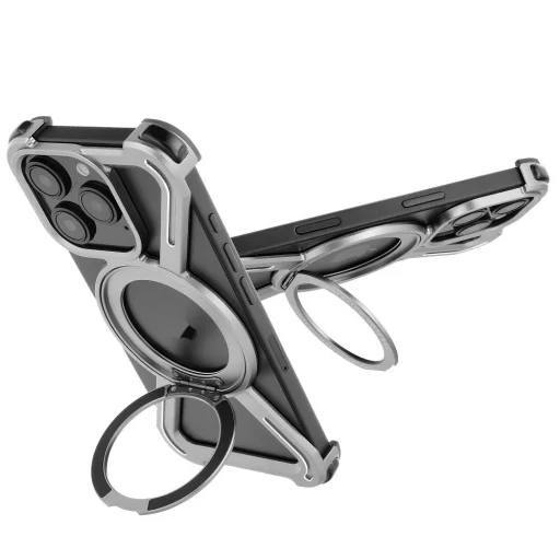 TITANIUM Escort tok iPhone 16 Plus ezüst - 2