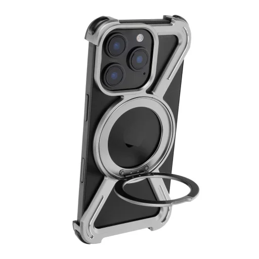 TITANIUM Escort tok iPhone 16 Plus ezüst - 3