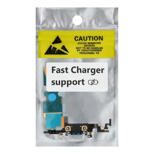 Nabíjací flex USB iPhone SE 2023 čierny (použitý) - 6