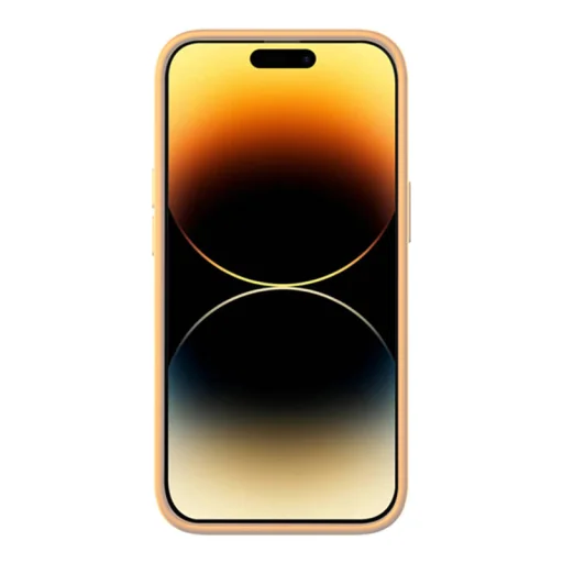 Baseus Liquid Silica iPhone 14 Pro Max Tok, üvegfólia és tisztító készlet (sárga) - 4