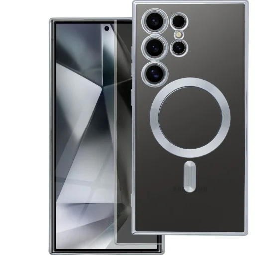 ELECTRO MAG COVER tok, kompatibilis MagSafe-fel a SAMSUNG A36-hoz, ezüst - 1