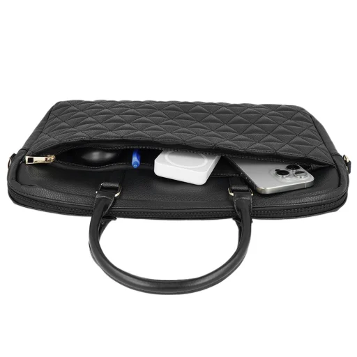 Wonder Aktatáskás Laptop 15-16 hüvelykes pico steppelt fekete - 4