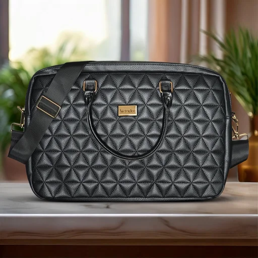 Wonder Aktatáskás Laptop 15-16 hüvelykes pico steppelt fekete - 5