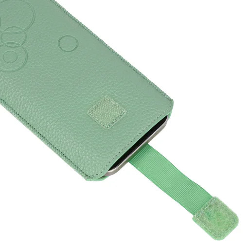 WONDER Deko Pouch tok (M méret) Iphone 5/Nokia 215 4G/225/5310 2020 zöld - 5